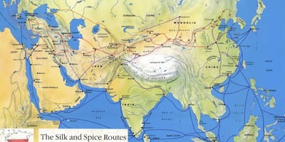 Торгоны зам нь Хятадын газрын зураг