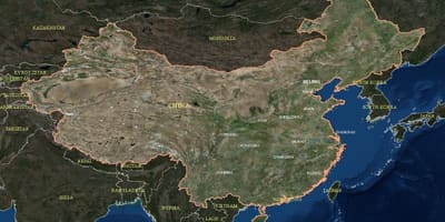 Хятад улс хиймэл дагуулын зураг