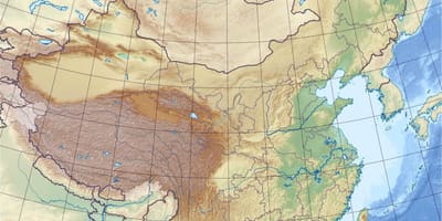Халамжийн газрын зураг нь Хятадын