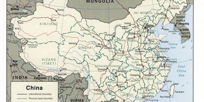 Хятадын газрын зураг хэвлэх